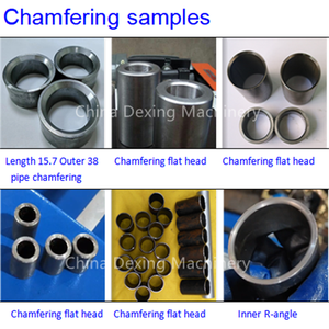 Machine à chanfreiner et à polir intégrée, machine à chanfreiner les tuyaux à engrenages, moulage en une seule fois, pas de traitement secondaire, entièrement - Product Image 6