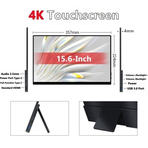 Xách tay màn hình 4K UHD 13.3 15.6 inch hiển thị bên ngoài cho máy tính xách tay điện thoại thông minh chuyển đổi chơi game và sử dụng hàng ngày - Product Image 3