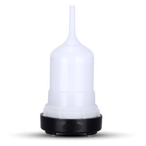 Difusor de Aromas, 100 ml, 5 V, USB, Atomizador Ultrasónico, Humidificador, Accesorio Electrónico para el Hogar, Columnar, Blanco y Negro - Product Image 1