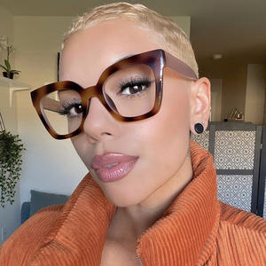 Mode <span class=keywords><strong>Clic</strong></span> lunettes de lecture lunettes cadres unisexe Uv lumière bleue lunettes Vintage lunettes bleu lumière bloquant lunettes 2024 - Product Image 1