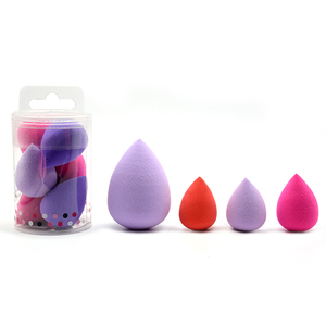 Mini Make-up Schwämmchen <span class=keywords><strong>Set</strong></span> Mini Beauty Schwamm Rosa Ei-Form Latexfrei Ungiftig Waschbar für Foundation Puder Concealer - Product Image 3