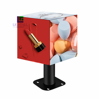 Cubo LED Programmabile P2.5 32x32x32cm a 4 Lati per Pubblicità Esterna, Display Video Pixel LED Creativo
