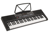 Lehoo Clavier de piano électrique multifonctionnel à 61 touches Type d'enseignement Clavier de piano de simulation