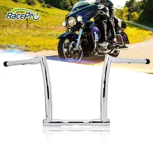 赛车pro 12 "Heigh 1" 夹摩托车定制底部双开孔车把猿吊架车把哈雷883 2007稍后