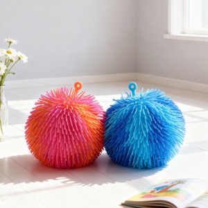 Balle anti-stress lumineuse et moelleuse pour enfants de 7 à 14 ans, petits cadeaux de stand de rue, vente en gros - Product Image 2