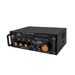 Mini âm thanh xe hơi khuếch đại công suất loa DC 12V 220V BT khuếch đại công suất nhà karaoke stereo chuyên nghiệp khuếch đại âm thanh Receiver - Product Image 3
