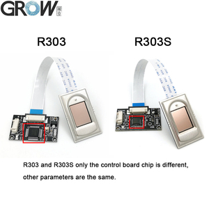 Phát triển r303 DC4.2-6V điện dung mô-đun vân tay fpc1020 chip USB UART đọc dấu vân tay máy quét để kiểm soát truy cập - Product Image 2