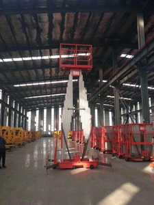 Elevador Hidráulico Manual de Aleación de Aluminio, Elevación Ligera, Elevador de Una Persona, Elevadores de Canasta Móviles - Product Image 5