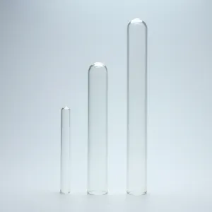 Round and Flat Bottom Glass Test Tubes