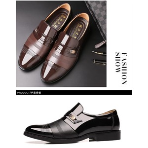Business <b>Dress</b> <b>Men</b>'s Leather Shoes Breathable Casual Wedding Suit Large Size 38-48 Winter Shoes for <b>Men</b> Unisex Rubber Solid - Product Image 5