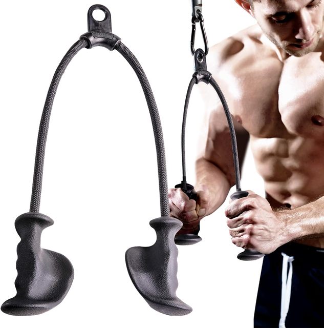 Gym Accessories, Pull-down Fitness Controller Cable Accessories, D Handle Conforms to Ergonomic Design