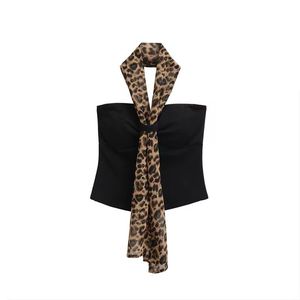 Top Tubo Sexy de Moda para Mujer, Transpirable, con Lazo, Ajustado, Sin Espalda y con Relleno Incorporado, Ideal para Discoteca - Product Image 2