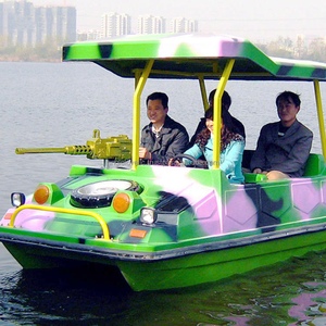 Barco eléctrico de lujo para 4 personas, producto Popular, gran espacio, 24V, 500W, equipo de deportes acuáticos para viajar - Product Image 5