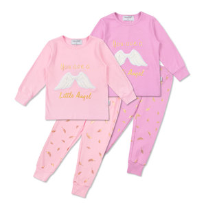 Ensemble pyjama <span class=keywords><strong>2</strong></span> pièces à manches longues en coton respirant imprimé dessin animé pour enfants de <span class=keywords><strong>2</strong></span> à 10 <span class=keywords><strong>ans</strong></span> – Vente en gros - Product Image 2