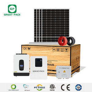 8KW 10KW Monofásico 220vac Sistema <span class=keywords><strong>solar</strong></span> fuera de la red <span class=keywords><strong>3000W</strong></span> 5000W Ion de litio 5KW Precio del sistema Controlador MPPT Almacenamiento híbrido - Product Image 5
