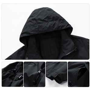 Chaqueta Táctica para Hombre WDL, Impermeable, con Capucha, para Senderismo, Camping y Actividades al Aire Libre, Estilo Cargo - Product Image 2