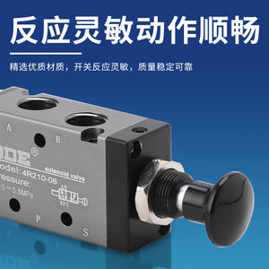 วาล์วควบคุมทิศทางแบบใช้มือ 4H210-08 4H310 วาล์วแบบสองตำแหน่งห้าทาง 4R210-08 วาล์วกรองแบบใช้มือ - Product Image 4