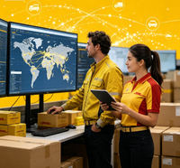Agent de fret maritime FCL LCL Chine vers Europe USA Amazon FBA Service d'expédition maritime Dédouanement DDP