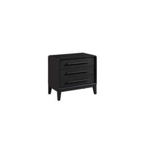3 <b>Drawer</b> Nightstand With Usb Charging Ports Modern Bedroom <b>Storage</b> Cabinet - Product Image 6