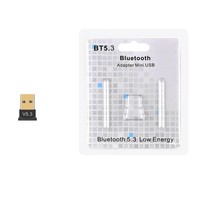 Adaptador USB Inalámbrico 5.3 de Alta Calidad para Computadora de Escritorio y Portátil |   Modelo Básico Económico para PC |   Compatible con Windows 8.1/10/11