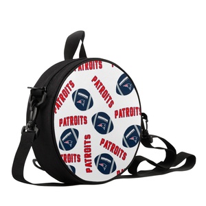 Wholesale New England Patriots Round Crossbody Bag NY Design Fans Gift 32 Football Teams Bag Backpack Large Capacity Custom