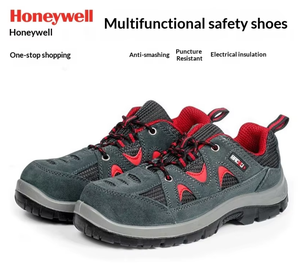 <span class=keywords><strong>Chaussures</strong></span> <span class=keywords><strong>de</strong></span> <span class=keywords><strong>sécurité</strong></span> <span class=keywords><strong>Honeywell</strong></span> Tripper Semelles en PU à double densité Embout en acier Semelles intermédiaires Plaque - Tige en cuir suédé Bottes <span class=keywords><strong>de</strong></span> travail - Product Image 5