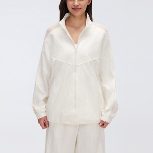 Ensemble de yoga YIYI 2 pièces à col montant et fermeture éclair intégrale <span class=keywords><strong>pour</strong></span> <span class=keywords><strong>femme</strong></span>, survêtement oversize à séchage rapide, pantalon large à taille élastique, tenue de sport <span class=keywords><strong>pour</strong></span> <span class=keywords><strong>femme</strong></span> - Product Image 5