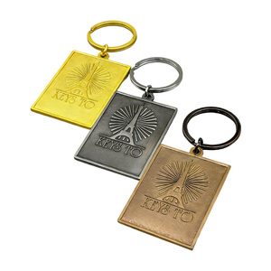 Custom Fashion Metal Keychains | Zinc Alloy Die Casting Keychain Pendants Light Weight Design | Cultural Creative Custom