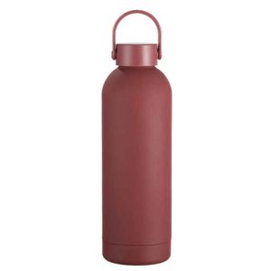 Stainless Steel Vacuum Insulated Water Bottle With Handle Minimalist Design For Travel - Product Image 3