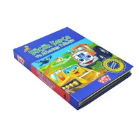 Servicio de Impresión Personalizada de Libros Infantiles de Cartón, Tamaño y Color Personalizados, Libro de Imágenes para Bebés, Libro de Aprendizaje con Pop-up 3D