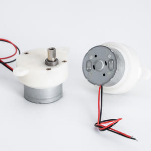 소형 3-9V DC 모터 장난감 저속 100RPM 5RPM 편심 샤프트 플라스틱 기어 영구 자석 디스플레이 스탠드 작은 팬 브러시 - Product Image 2