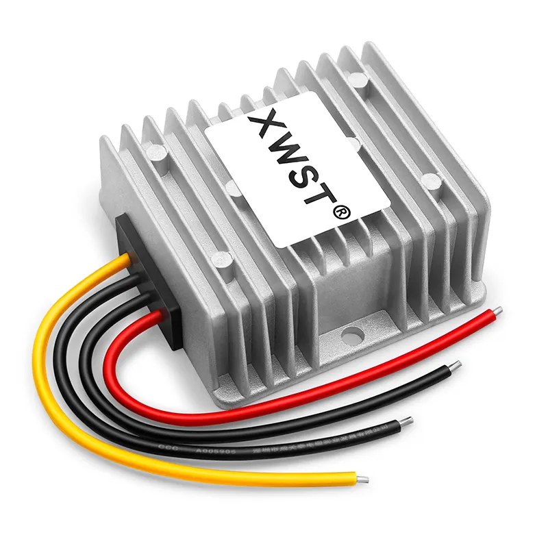 Konverter step up DC ip68 5v 6v 7v 8v 9v 11v ke 12v, modul boost 10A transformer catu daya 6v ke 12v regulator tegangan
