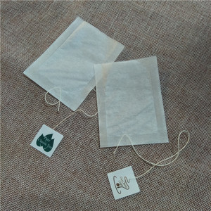 Bustine di tè vuote su misura biodegradabili della carta da filtro del caffè con la corda - Product Image 6