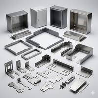 Servicios de Fabricación Personalizada de Alta Precisión - Fabricación CNC en Fábrica, Componentes Mecanizados por Fresado, Prototipos de Acero Inoxidable