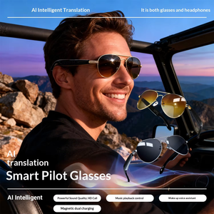 Occhiali Smart con Auricolari Integrati: Promozione Fabbrica, Chiamate HD, Musica, Anti-luce Blu, per Esterni, Auto e Sport - Product Image 6