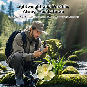 Objectif ultra <span class=keywords><strong>macro</strong></span> 50-110 mm amélioré 2025 pour iPhone et Android, objectif d'appareil photo de téléphone avec clip pour ongles, cils, tatouage - Product Image 2