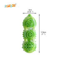 Jouet à mâcher pour chien en TPR, design circulaire, haute qualité, résistant et durable, pour le nettoyage des dents, vente en gros du fabricant Famipet