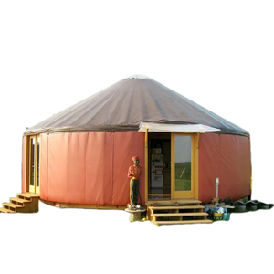 Style européen 20ft yourtes logement pour vivre maison dôme géodésique <span class=keywords><strong>Yourte</strong></span> 4 Saison bois <span class=keywords><strong>yourte</strong></span> maison luxe mongol - Product Image 3