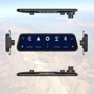 Chất Lượng Cao 9.6 Inch IPS Màn Hình Cảm Ứng Không Dây Carplay Android Tự Động Chơi <span class=keywords><strong>HD</strong></span> Ống Kính Kép Phía Trước Phía Sau Máy Ảnh Video <span class=keywords><strong>Recorder</strong></span> Xe - Product Image 3