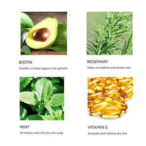 Saç bakım seti tamir büyüme, kepek önleyici, fındık yağı, biberiye, özel Keratin şampuan ve saç bakım seti - Product Image 2