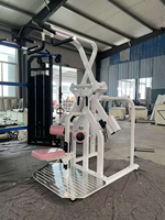 Machine à pullover latéral à charge libre SK Commercial avec coussinets de protection des coudes pour l'entraînement de la force du dos, équipement de gym certifié CE