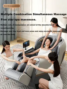 NingdeCrius 2022 tay masaj 4D tam otomatik tüm vücut masaj aleti sıfır yerçekimi katlanır Recliner 3d sıfır yerçekimi masaj koltuğu