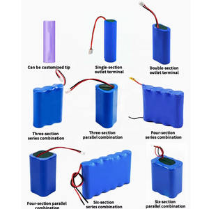 カスタムリチウムイオン18650円筒電池3.7V-14.8V範囲1C-10Ah 3S-4S2P 4400mAh-9000mAh容量 - Product Image 1