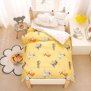 Super Soft Carton Dinosaur Baby Bed Juegos de edredón - Product Image 1
