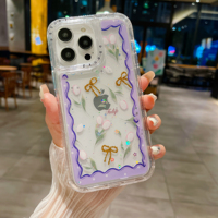 Pour 17 Pro Max Étui de téléphone 3 en 1 PC+TPU antichoc et étanche avec fonction portefeuille - Designs OEM