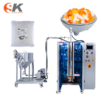 Machine d'emballage et d'emballage de sachet préfabriqué de lait de jus de boisson