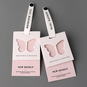 Vêtements personnalisés Textiles de maison Étiquettes à la mode Suspendus Carte Produits Usine Liste Personnalisation avec Impression de Logos - Product Image 4