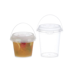 Conteneur à boisson portable transparent de 1000 ml avec couvercle pour les voyages et l'utilisation en extérieur - Product Image 4