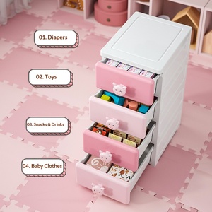 <span class=keywords><strong>ตู้</strong></span>เก็บของเล่นเด็กแบบโมเดิร์น 4 ลิ้นชัก ลายการ์ตูน <span class=keywords><strong>ตู้</strong></span>เสื้อผ้าเด็ก <span class=keywords><strong>ตู้</strong></span>พลาสติกสำหรับห้องนอนเด็ก - Product Image 4