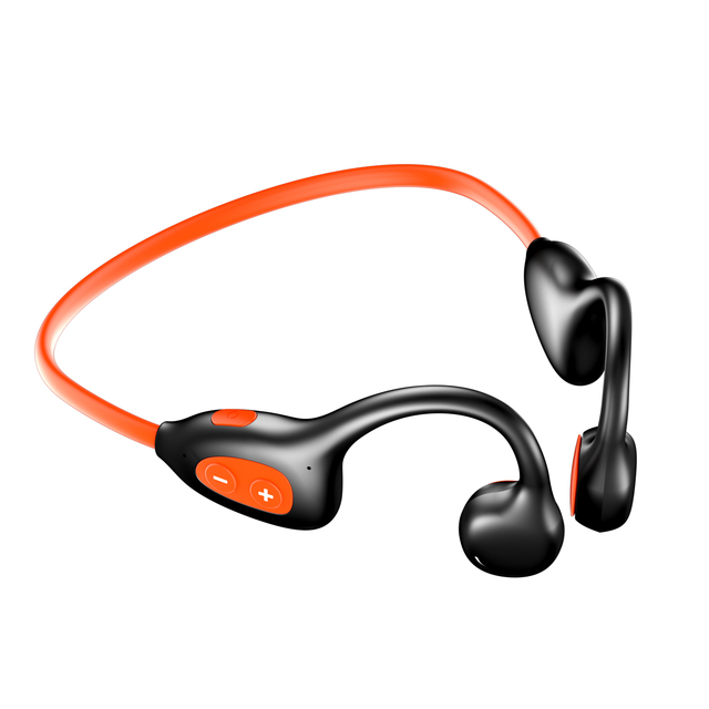 IPX7 Waterproof Bone Conduction Headphones Bluetooth 5.3 Open Ear Wireless Sports Running Earphone AAC Touch Control 15H Battery